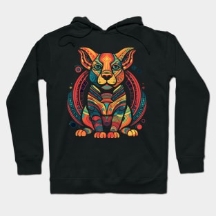 Unlock Your Zodiac Style with Vibrant Zodiac Dog Design | Shop Now Hoodie